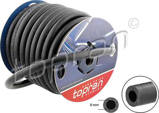 Topran 107 141 - Топливный шланг autospares.lv