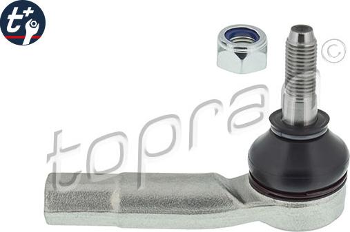 Topran 107 832 - Наконечник рулевой тяги, шарнир autospares.lv