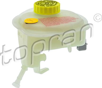 Topran 114 278 - Компенсационный бак, тормозная жидкость autospares.lv