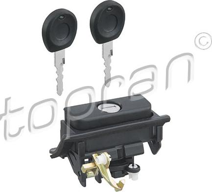 Topran 110 996 - Замок задней двери autospares.lv