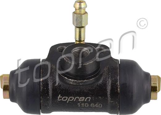 Topran 110 640 - Колесный тормозной цилиндр autospares.lv