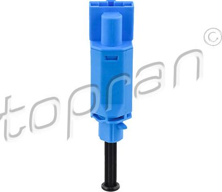 Topran 110 169 - Выключатель, привод тормоза (механизм газораспределения) autospares.lv