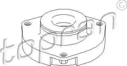 Topran 109 694 - Опора стойки амортизатора, подушка autospares.lv