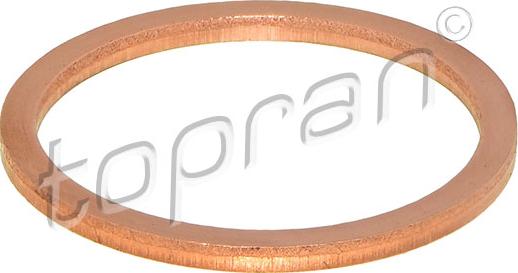 Topran 110 261 - Уплотнительное кольцо, резьбовая пробка маслосливного отверстия autospares.lv