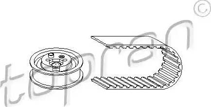 Topran 111 191 - Комплект зубчатого ремня ГРМ autospares.lv