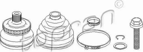 Topran 111 719 - Шарнирный комплект, ШРУС, приводной вал autospares.lv