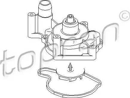 Topran 113 133 - Водяной насос autospares.lv