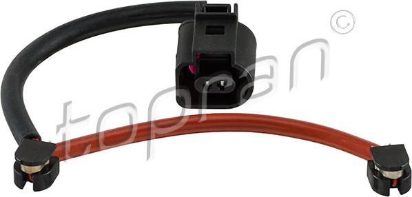 Topran 113 844 - Сигнализатор, износ тормозных колодок autospares.lv