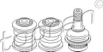 Topran 113 378 - Подвеска колеса, комплект autospares.lv