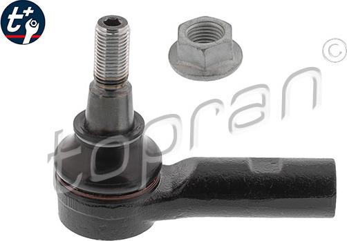 Topran 112 999 - Наконечник рулевой тяги, шарнир autospares.lv