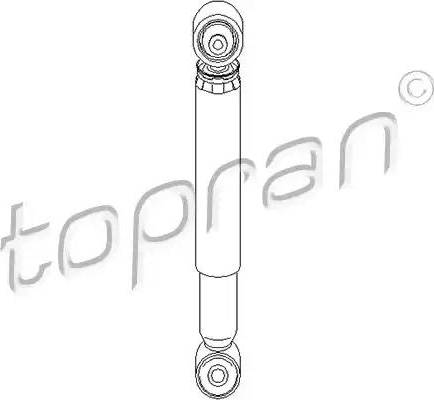 Topran 112 048 - Амортизатор autospares.lv