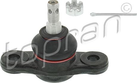 Topran 821 439 - Шаровая опора, несущий / направляющий шарнир autospares.lv