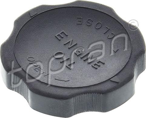 Topran 821 140 - Крышка, заливная горловина autospares.lv