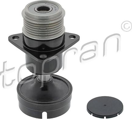 Topran 304 095 - Шкив генератора, муфта autospares.lv