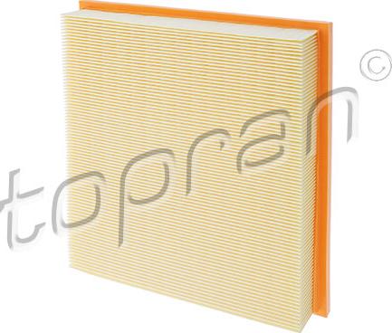 Topran 304 053 - Воздушный фильтр, двигатель autospares.lv