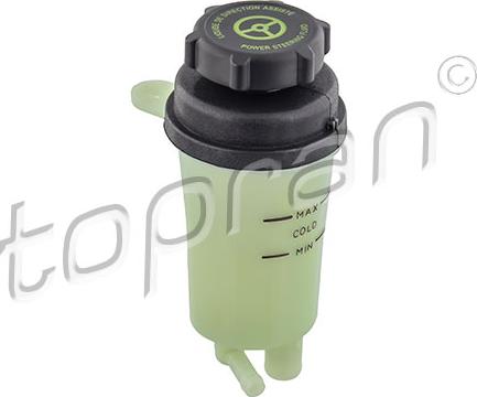 Topran 305 108 - Компенсационный бак, гидравлического масла усилителя руля autospares.lv