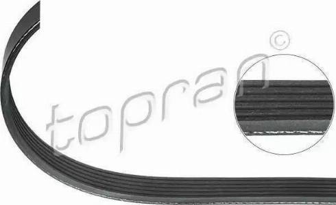 Topran 302 403 - Поликлиновой ремень autospares.lv