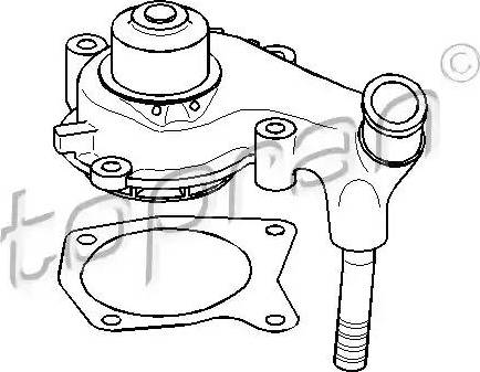 Topran 301 513 - Водяной насос autospares.lv