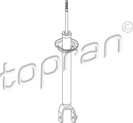 Topran 301047 - Амортизатор autospares.lv