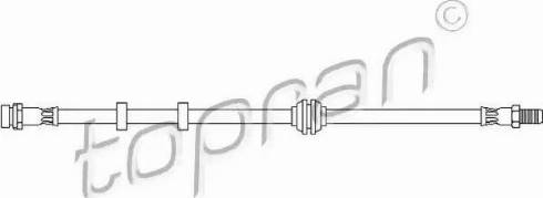 Topran 301 058 - Тормозной шланг autospares.lv