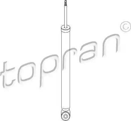 Topran 302 452 - Амортизатор autospares.lv