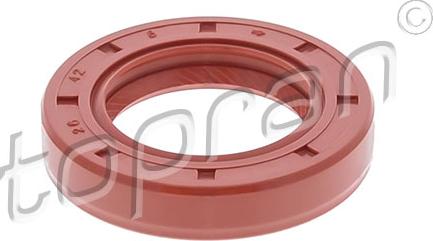 Topran 205 588 - Уплотняющее кольцо вала, масляный насос autospares.lv