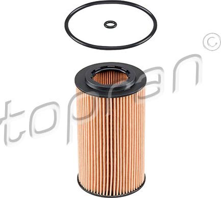 Topran 205 849 - Масляный фильтр autospares.lv