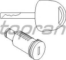 Topran 205 811 755 - Цилиндр замка autospares.lv