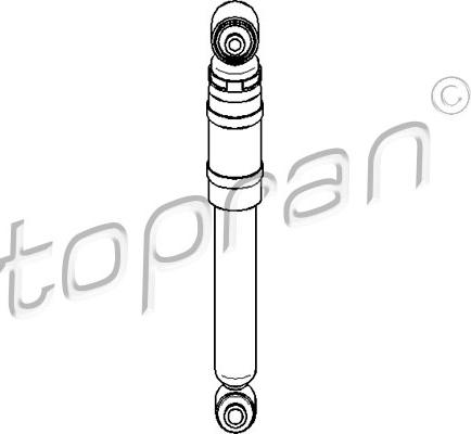 Topran 206 060 - Амортизатор autospares.lv