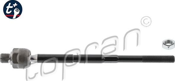 Topran 206 898 - Осевой шарнир, рулевая тяга autospares.lv