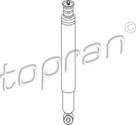 Topran 205 491 - Амортизатор autospares.lv