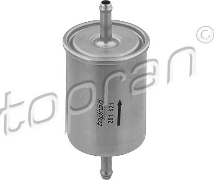 Topran 201 621 - Топливный фильтр autospares.lv