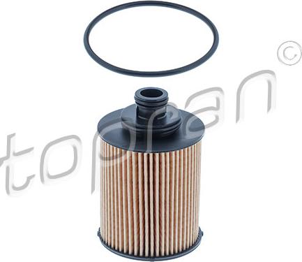Topran 207 432 - Масляный фильтр autospares.lv
