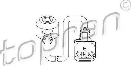 Topran 207 429 - Датчик детонации autospares.lv