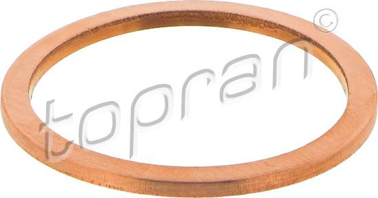 Topran 207 582 - Уплотнительное кольцо, резьбовая пробка маслосливного отверстия autospares.lv