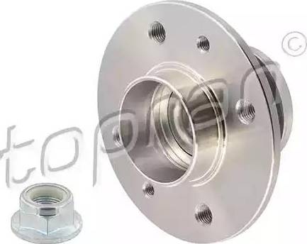 Topran 700 634 - Ступица колеса, поворотный кулак autospares.lv