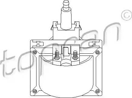 Topran 700 172 - Катушка зажигания autospares.lv