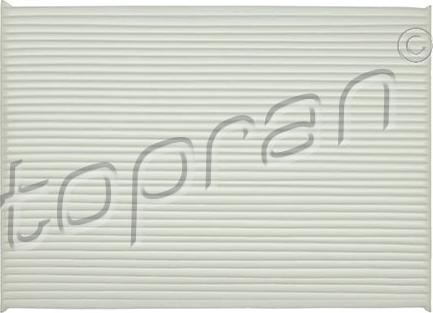 Topran 701 562 - Фильтр воздуха в салоне autospares.lv