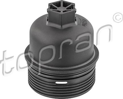 Topran 702 067 - Крышка, корпус масляного фильтра autospares.lv