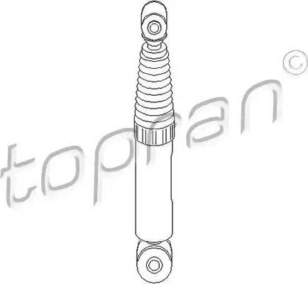 Topran 720 845 - Амортизатор autospares.lv