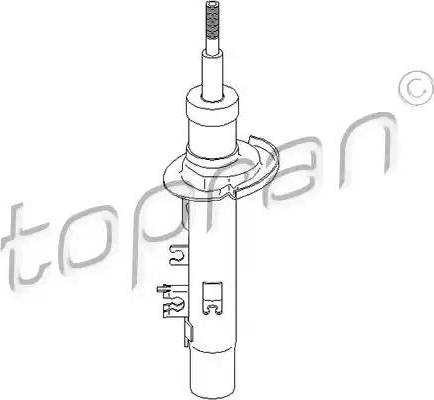 Topran 720 859 - Амортизатор autospares.lv