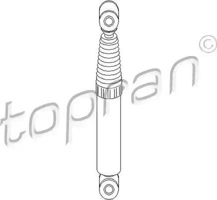 Topran 720853 - Амортизатор autospares.lv