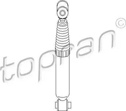 Topran 720 839 - Амортизатор autospares.lv