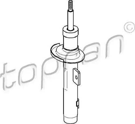 Topran 720 832 - Амортизатор autospares.lv