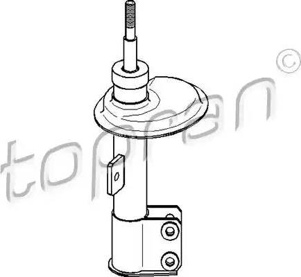 Topran 720 825 - Амортизатор autospares.lv