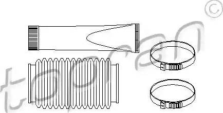 Topran 720 236 - Комплект пыльника, рулевое управление autospares.lv