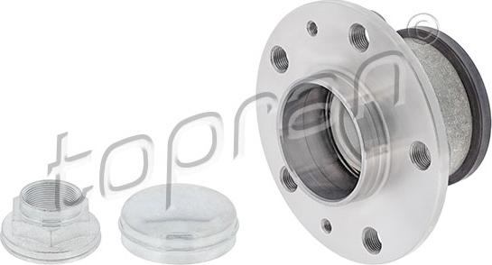 Topran 723 118 - Подшипник ступицы колеса, комплект autospares.lv