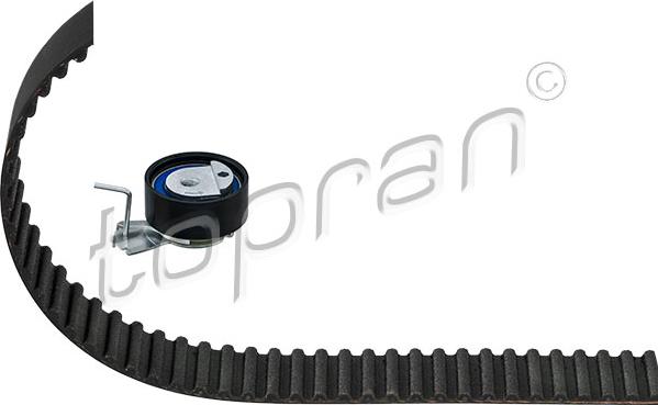 Topran 723 243 - Комплект зубчатого ремня ГРМ autospares.lv
