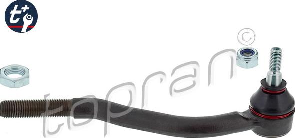 Topran 722 399 - Наконечник рулевой тяги, шарнир autospares.lv