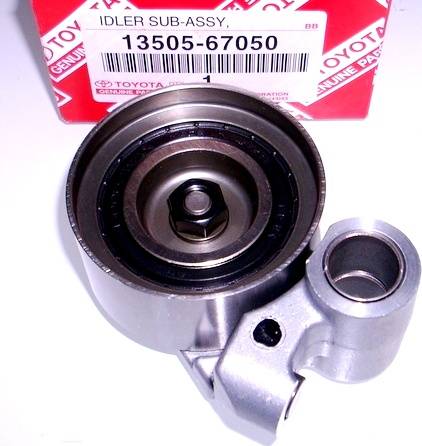 TOYOTA 13505-67050 - Натяжной ролик, зубчатый ремень ГРМ autospares.lv